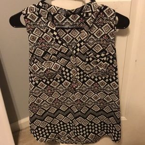 Flowy boho style tank top